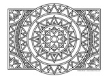 Download, print, color-in, colour-in Page 42 Diamonds and Circles